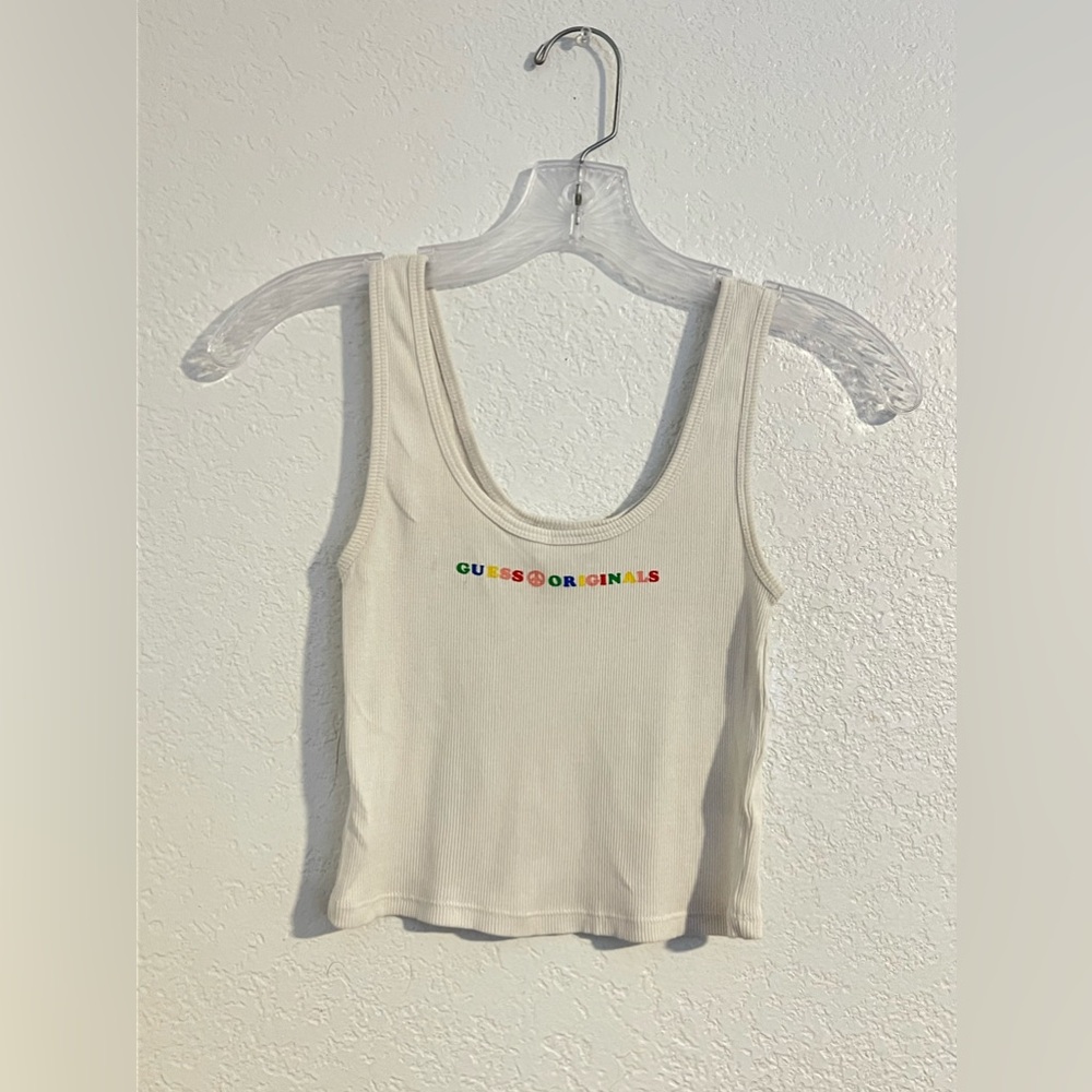 Guess crop tank top